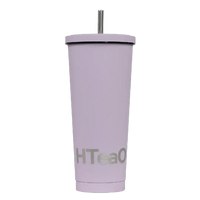 Lavender HTeaO BFF Tumbler With Straw image 0