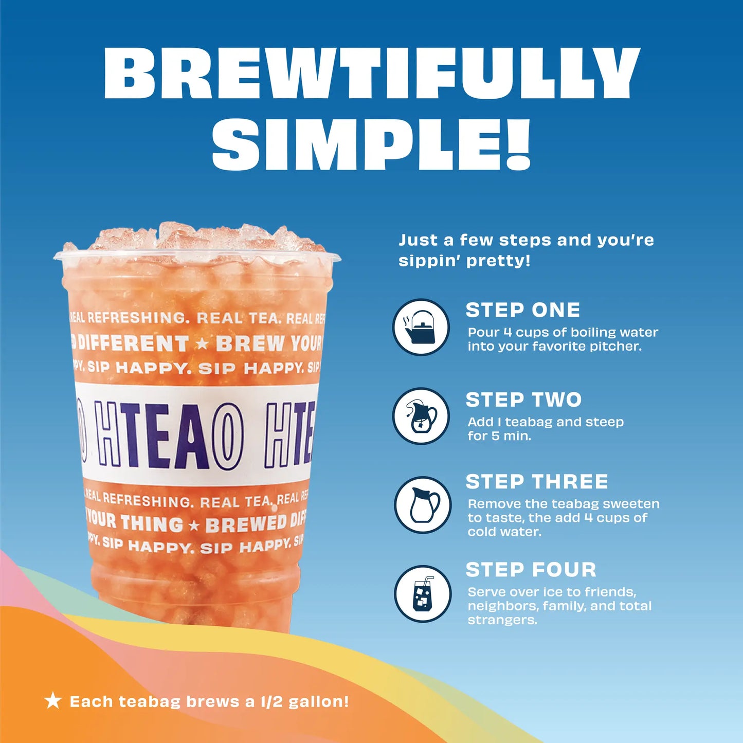 Georgia Peach Iced Tea / 8ct image 2