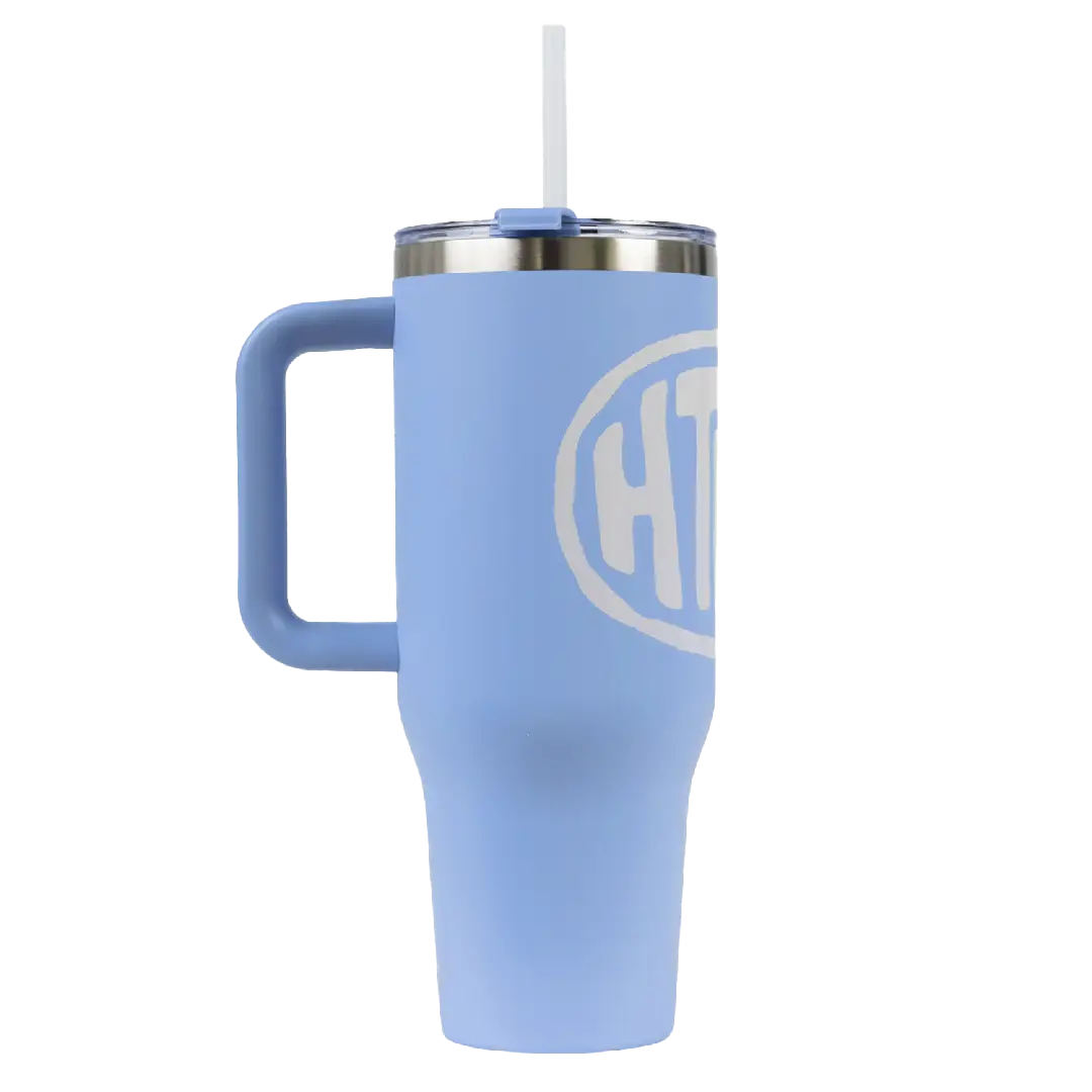 Blueberry HTeaO Everyday Handle Tumbler Etched image 1