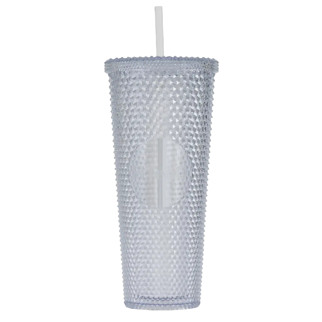 Crystal HTeaO Daily Diamond Tumbler With Straw image 0