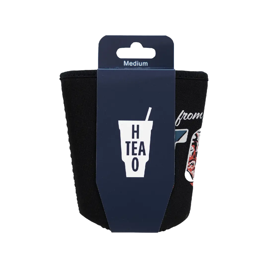 Black Postcard Medium HTeaO Tea Sleeve image 3