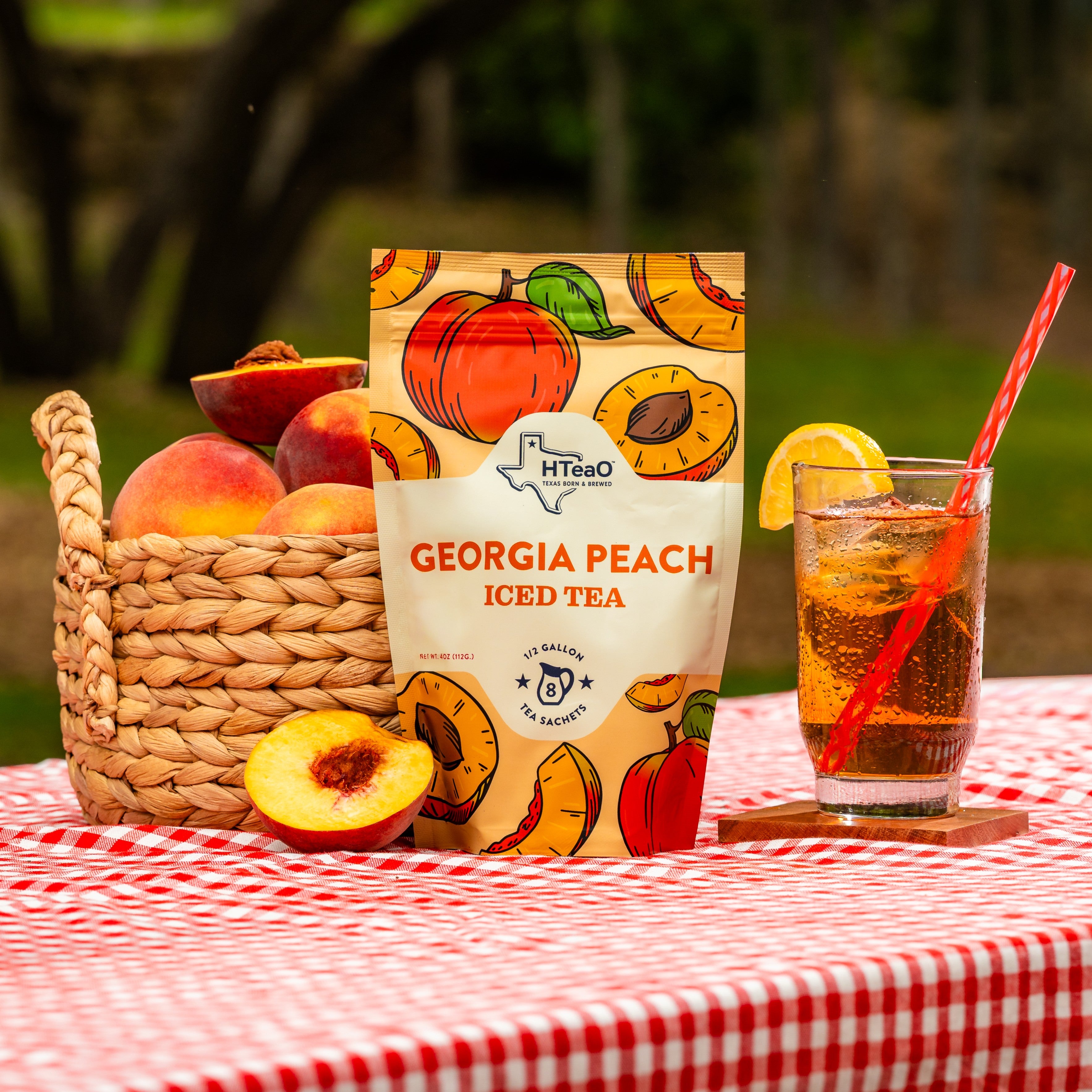 T*5様 T. ‘Hawaiian Peach’(バンハイニンギー) Georgia Peach Iced Tea | HTeaO Home Brew