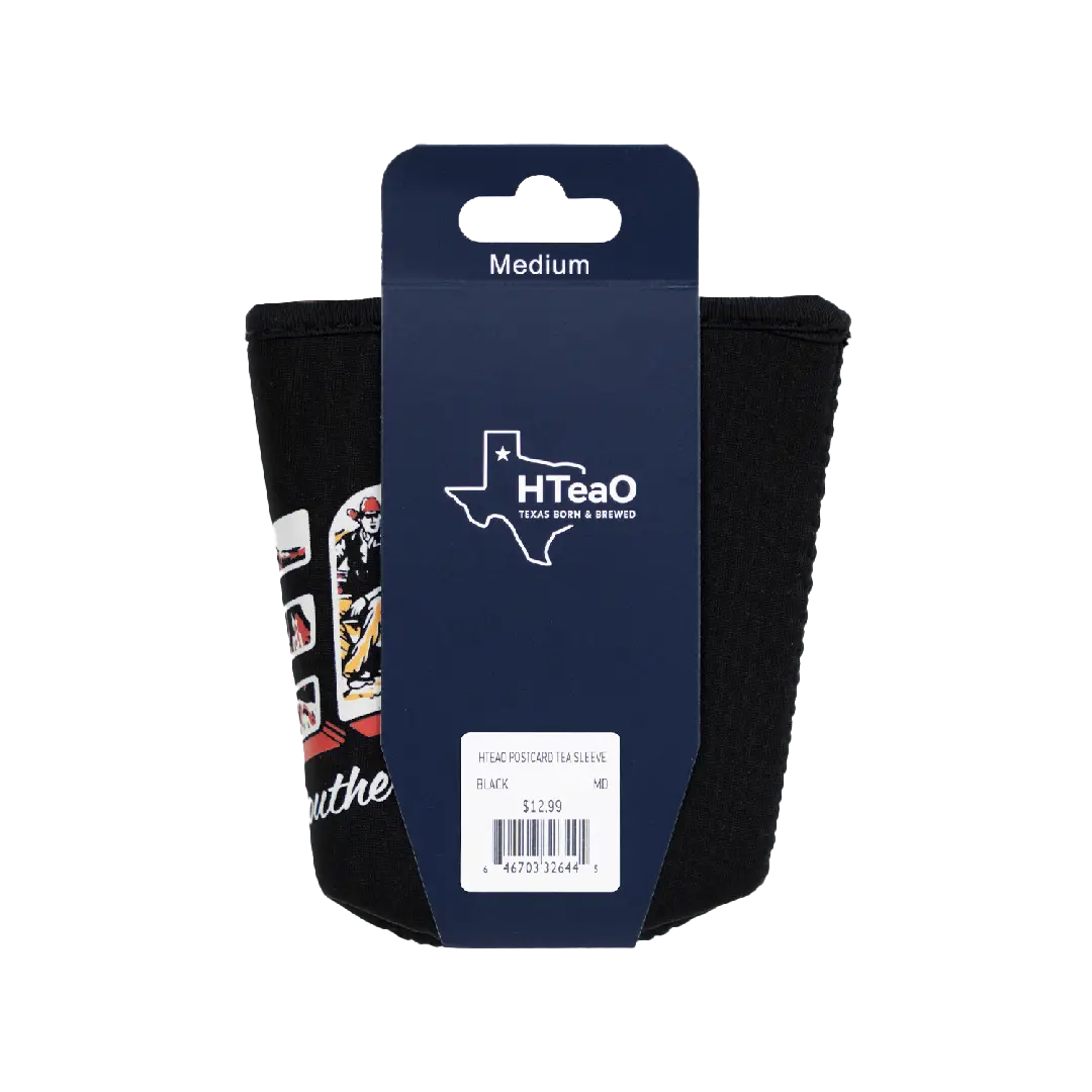 Black Postcard Medium HTeaO Tea Sleeve image 2
