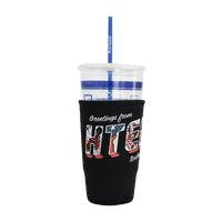 Black Postcard XL HTeaO Tea Sleeve image 0
