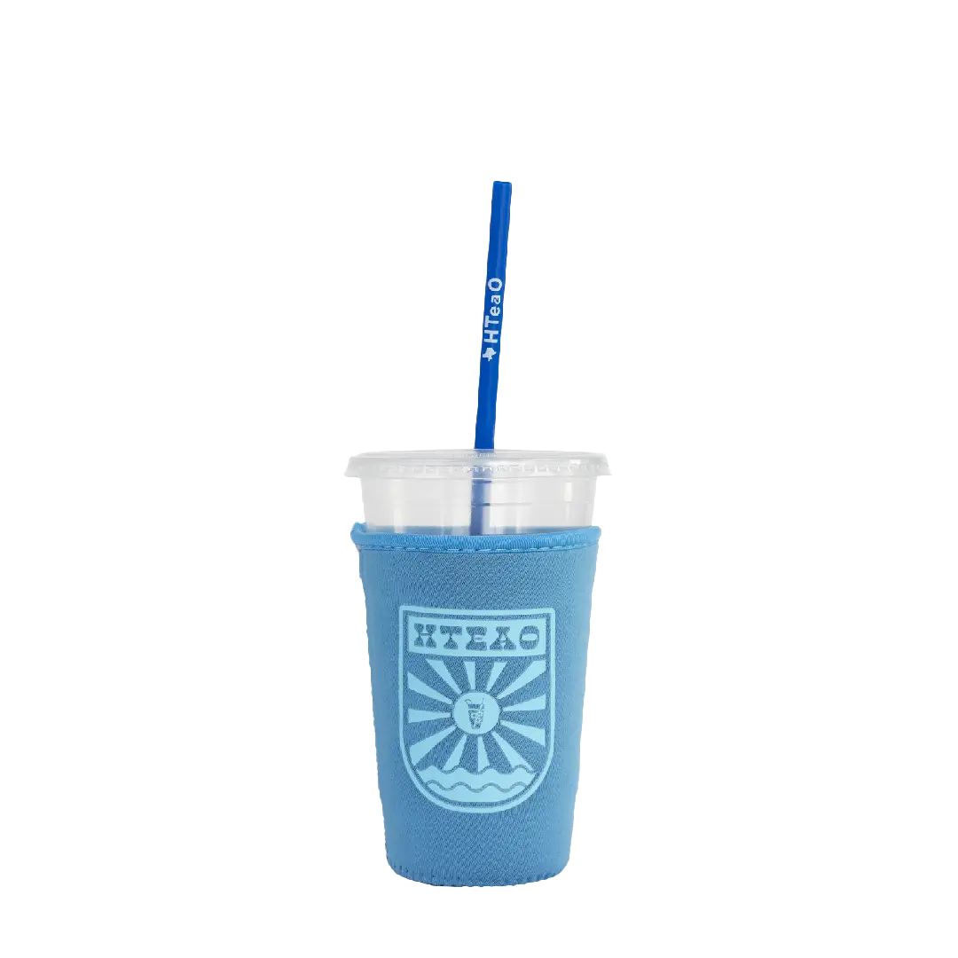 Dusty Blue Medium HTeaO Sunset Tea Sleeve image 0