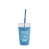 Dusty Blue Medium HTeaO Sunset Tea Sleeve image 0
