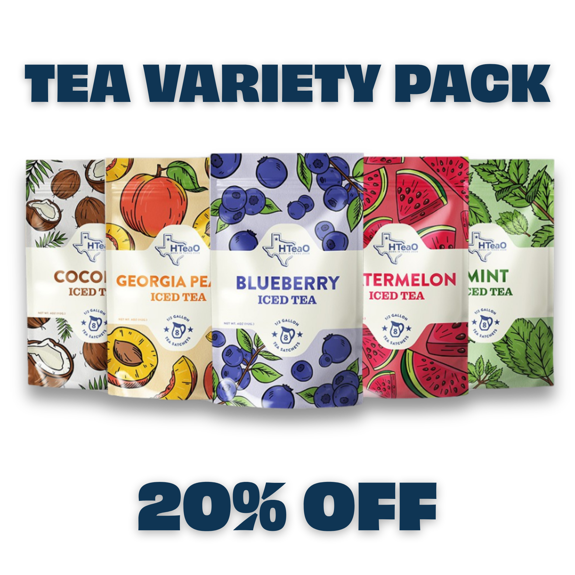HTeaO Tea Variety Pack