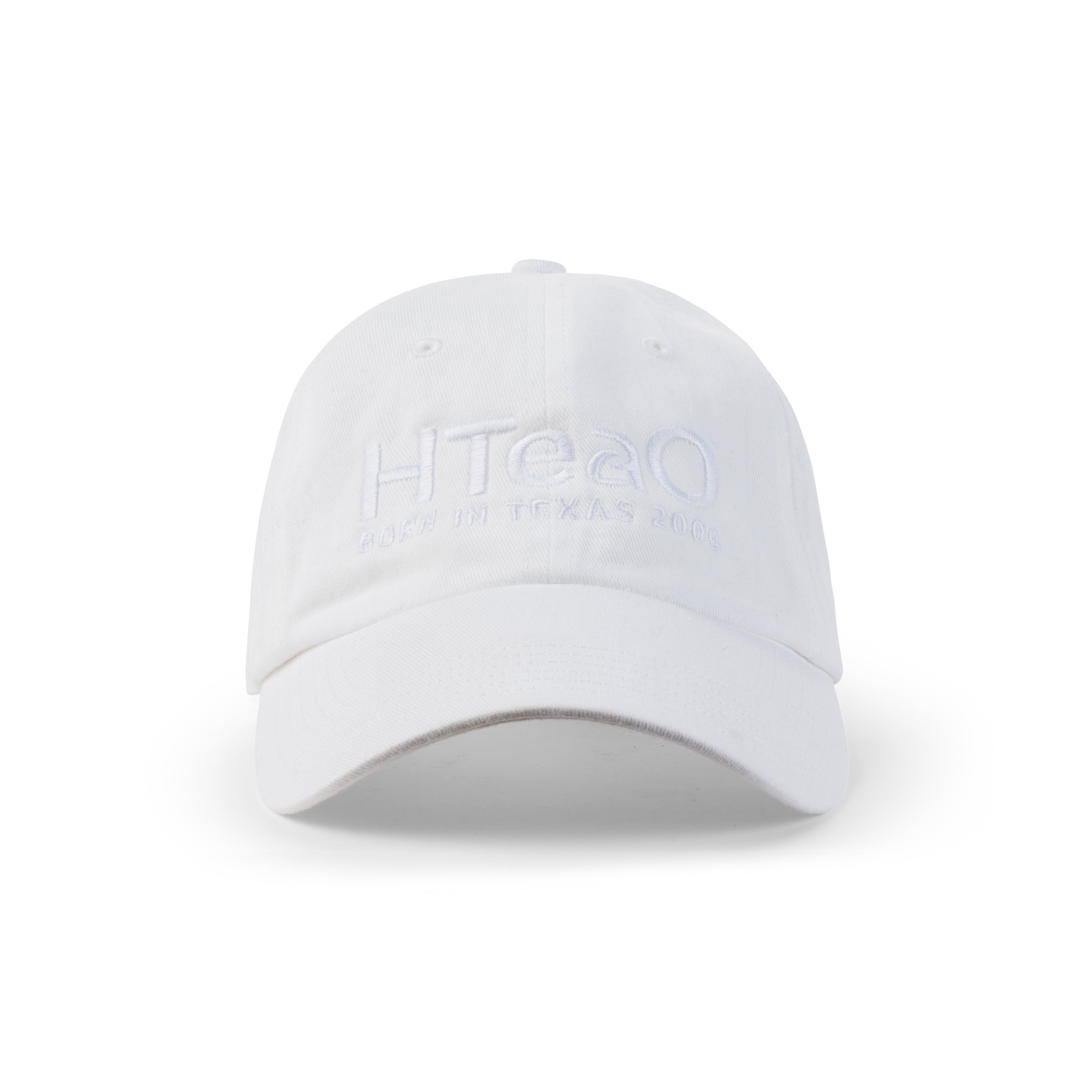 White On White Logo Hat – HTeaO